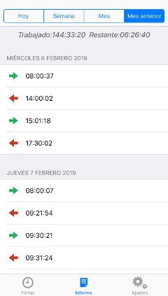 Contador de horas
