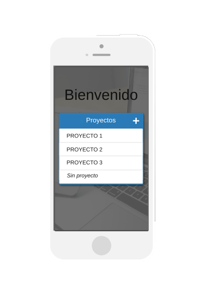 Cómo fichar en un proyecto