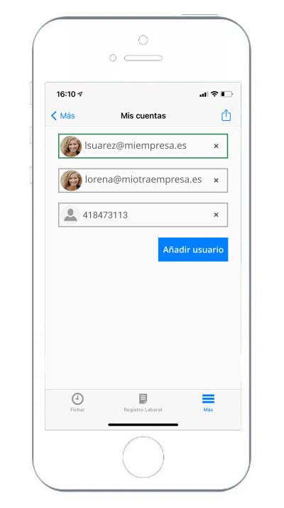 Firmar parte de horas con la app para firmar documentos